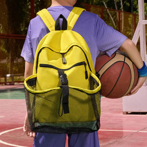 Basketball Climbing Backpack Large Capacity Soccer Football Volleyball Sports Outdoor Training Bag Portable Laptop Schoolbag
