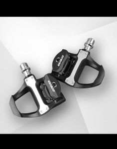 Gineyea P601 Road Bike Pedals - Shimano SPD cleat Compatible High-Performance Bearing System lightweight Includes Cleats - Ideal for Cycling Road Bikes Singapore Local Inventory