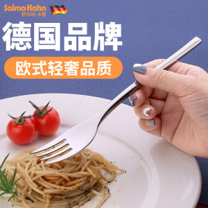 Thìa Ăn Western Bằng Thép Không Gỉ 304 Cầm Dài Cao Cấp Cho Người Lớn Thìa Salad Thìa Ăn Mì Thìa Ăn Trái Cây