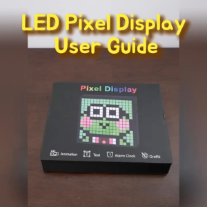 Smart APP Control LED Matrix Pixel Display Screen DIY Night Light Home Decoration Birthday Gift