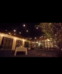 Kabel fitting lampu cafe gantung dekorasi outdoor 5meter 10fitting 10meter 20 fititing
