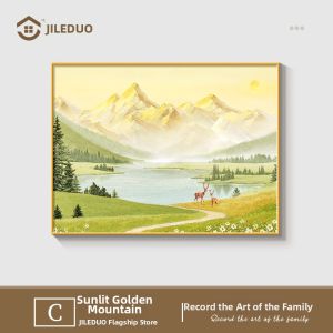 JILEDUO | Aesthetic Concealment Artwork Good Omen No-Drill Meter Box Cover