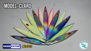 GoodCatch Jigs Model Claro 230g 270g 340g Deep Sea Speed Jig Tuna GT Metal Jig Lure