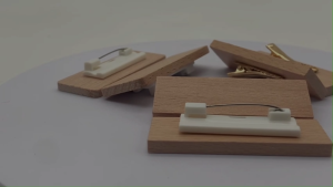 Printing View - Wooden Name Badge Name Plate with Pin | Clip Back