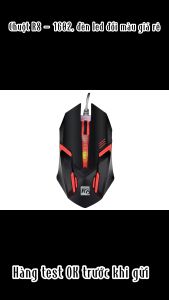 Chuột R8-1602 led thay đổi màu giá rẻ cổng usb hiện đại