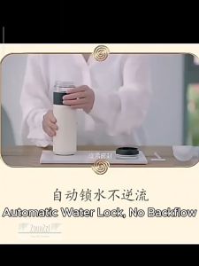500ML High Quality Tea Infuser Bottle with Filter Strainer Heat Insulation Stainless Steel Inner Tea Water Seperation Bottle Tumbler Flower Tea Cup Anti Leak Proof Keep Warm Botol Cawan Penapis Teh Air Tahan Panas Kapasiti Besar Anti-Tumpah泡茶杯茶水分离保温杯不锈钢材质