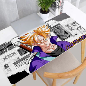 Bandai | Large DBZ Anime Print Mouse Pad Game Extended Desk Mat Dragon Ball Keyboard Pad Gaming Mousepad black and white comic Desk Decor