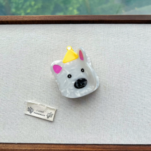 Animal (Dog Duck Lion) Claw Hair Clips. Unique and casual summer family style. Acetate handmade. High - quality. Fashion -