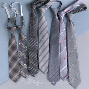 Elegance Gray Tie & Knot-Free Formal Wear: A Guide to Stylish Men's Fashion