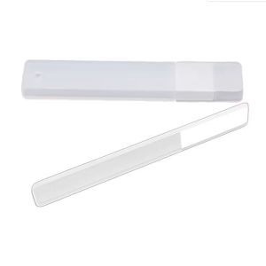 1pcs lajia Nail Polisher Nano Glass File Polishing Woman Tool Care Square menggilap