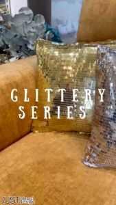 Pillow Home Decor Cushion Sequin Shiny Glittering Fashion Pillow Cushion