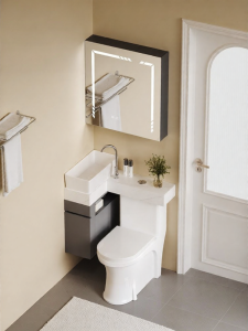NIUNAISI | Space-saving Toilet and Sink Combo Unit