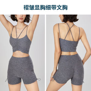 Montiel Sports Bra Womens Running Fitness Gym Vest Strapless Bra Training Bra Autumn Winter Sports Underwear Breathable Quick Dry