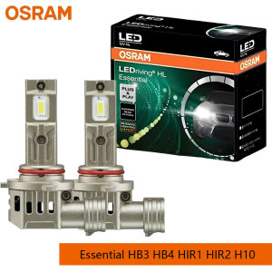 Osram | OSRAM Essential LED H4 H7 H11 Car Headlight H8 H9 H10 H16 H18 H19 Easy Plug & Play HB3 HB4 HIR1 HIR2 Auto Power White LED Bulbs