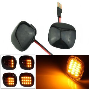 2pcs LED Amber Side Marker Turn Signal Lamp Fender Light For Skoda Fabia Octavia MK1 Mk2 For Audi A3 A4 B5 A8 For SEAT