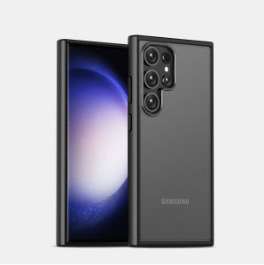 New Release Foggy Shadow Acrylic Phone Case for Samsung Galaxy S24Ultra S25Ultra S24+ Anti-Fall Matte Finish Fingerprint Resistant Protection