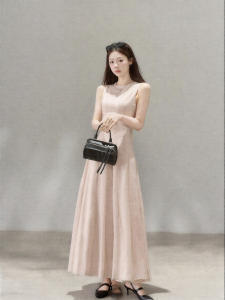 YIKEXIAOYEMEI | Đầm Dây Nịt Eo