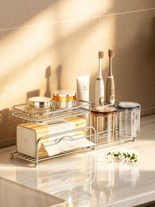 BANGJIE | Wall Mounted Stainless Steel Bathroom Organizer