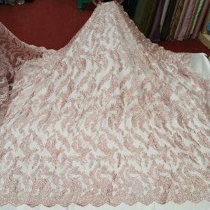 Bahan kebaya tille bordir tebal lembut Motif Merak