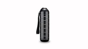 Metal Pill Organizer Weekly Waterproof Travel Pill Box Large Aluminum Alloy Pill Case Container 7 Day Daily Medicine Organizer
