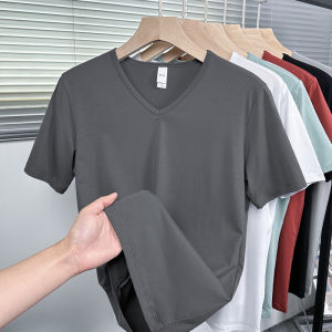 NO.TEE | Quick-Dry Cool Sensation Mens Short Sleeve T-Shirt V-Neck