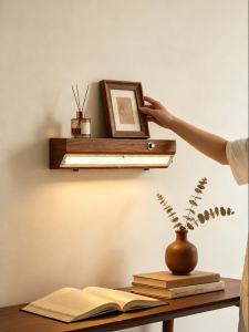 DGY | Retro Style One-Word Shelves Wall Light
