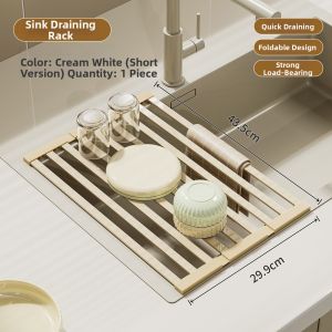 BAOJIAWANG | Foldable Rolling Silicone Drying Rack