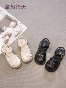 TONGMENGQINGTIAN | New Summer Girls Princess Roman Style Soft Sole Covered Toe Sandals