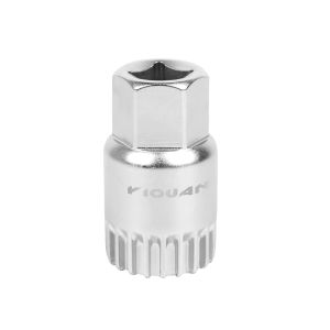 YIQUAN Square Taper Bottom Bracket Tool Kit All-Steel Bicycle Crank Axle Removal/Installation Tool with Adapter for MTB/Road Bike Maintenance​