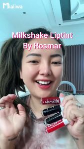 Rosmar Milkshake Liptint Lip Gloss Make Up Beauty Cosmetics Strawberry Cherry Bubblegum Watermelon Moisturizer Lipstick Liquid Cheek Blush On Eyeshadow Long Lasting Waterproof Lip Balm Moisturizing Transfer Proof Lip Stain Makeup Kit For Women & Ladies