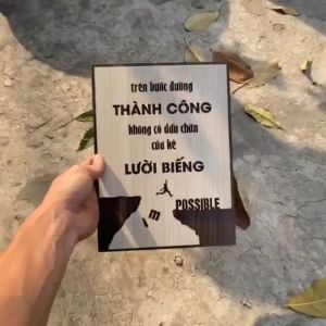 Tranh động lực treo tường handmade trang trí văn phòng thiết kế theo yêu cầu