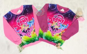 Joykids Sweater Anak Perempuan Little Pony / Sweater Anak Cewek Little Pony ( Umur 9 - 13 Tahun )