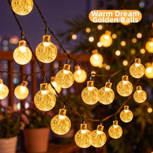BEAUTY IN THE LIGHT | Snowflake Crystal LED String Lights Decoration