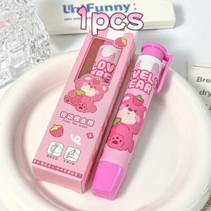 Tẩy Gôm Hình Gấu Trúc Capybara Có Thể Thu Vào Dành Cho Trẻ Em Kiểu Đẩy-kéo Không Để Lại Vết Không Bụi Đồ Dùng Học Tập Thiết Kế Hình Thú Chất Liệu Nhựa