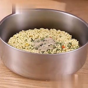 FH-C1214 Rantang Stainless Steel 5in1 Dengan Tutup Plastik Portable / Tempat Penyimpanan Makanan