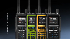 Baofeng 5R Mini Walkie Talkie with Type-C Charger AM FM Dual PTT Bluetooth Ham Radio Wireless Copy Frequency Programming Two Way Radio Long Range