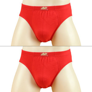 Quần Lót Nam Cạp Thấp Bằng Cotton Nguyên Chất Quần Đùi Mùa Hè Màu Đỏ May Mắn Quần Lót Thoáng Khí Kháng Khuẩn Cỡ Lớn