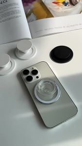 Magnetic Airbag Bracket Anti Slip Transparent Foldable Car Phone Holder 1 Pieces Universal 气囊支架