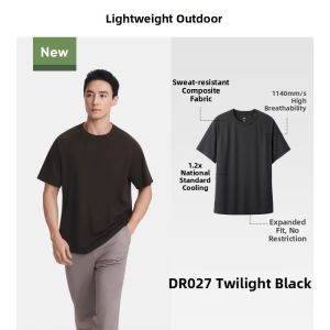 Beneunder | Mens Sweat-Free Short Sleeve T-Shirt Breathable Quick-Dry Base Shirt For Running And Sports Polyester Fiber Urban Fashion