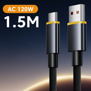 other | PD 120W USB Type C Cable Type C to Type C Fast Charging Cord For iPhone 15 16 17 Xiaomi Huawei USB C Mobile Phone Charger Wire