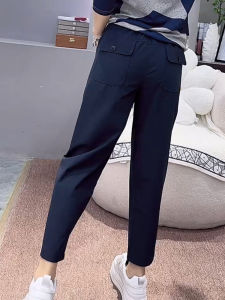 Quick Dry Mesh Casual Harem Pants Womens Small Size Spring Summer New Style Eighteen Fashion Comfortable Breathable Ladies Trousers