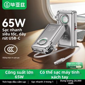 Biaze | Sạc Dự Phòng Dây Đai Tiện Lợi 20000mAh 65W
