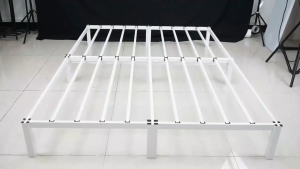 【Screwless version】Heavy Duty Iron Bed 1000KG Metal Bed Frame Single/Queen/King for home