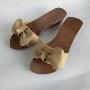 Sandal Kelom Flat 3 Cm Tali Pita