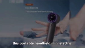 HX-F368 KIPAS MINI PEMEGANG 199 SPEED STEPLESS TUKAR BATTERY BESAR SUARA SENYAP TAK BISING