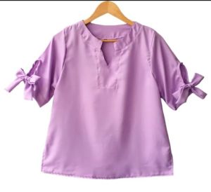 Atasan lengan ikat samping #blouse wanita terbaru 2024