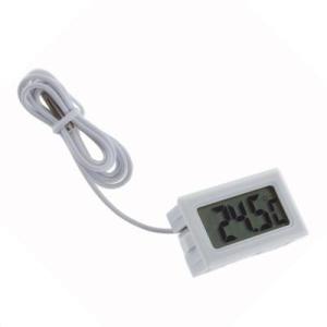 Mini Convenient Digital LCD Thermometer Sensor Hygrometer Gauge Refrigerator Aquarium Monitoring Display Humidity Detector