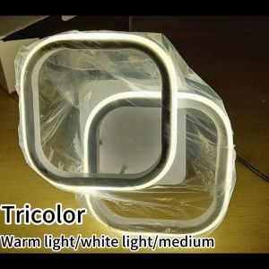 【RNG-Lighting】Ceiling Light Tricolor Center Light Bedroom Light Nordic Lights Led Ceiling Lamp