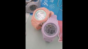 นาฬิกาข้อมือ AIKE ( ไอเกะ )  แบรนด์แท้ หน้า หัวใจ ทรงกลม ระบบดิจิตอล