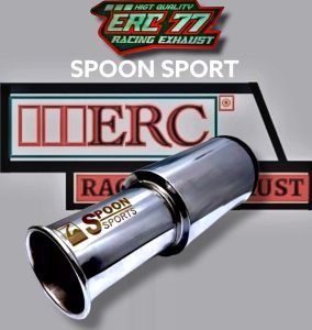KNALPOT SPOON SPORT SUARA KERING GAHAR COCOK UNTUK AVANZA XENIA RUSH VELOZ BRIO AGYA AYLA CIVIC GRANMAX FUTURA DLL